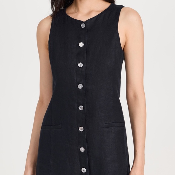 Alex Mill Linen Vest Dress Small - Picture 1 of 4